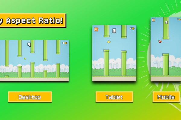 Supports all aspect ratios!